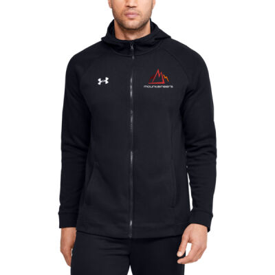 Under Armour Hustle Fleece Zip Hoodie - M Logo - Men / Women  Thumbnail